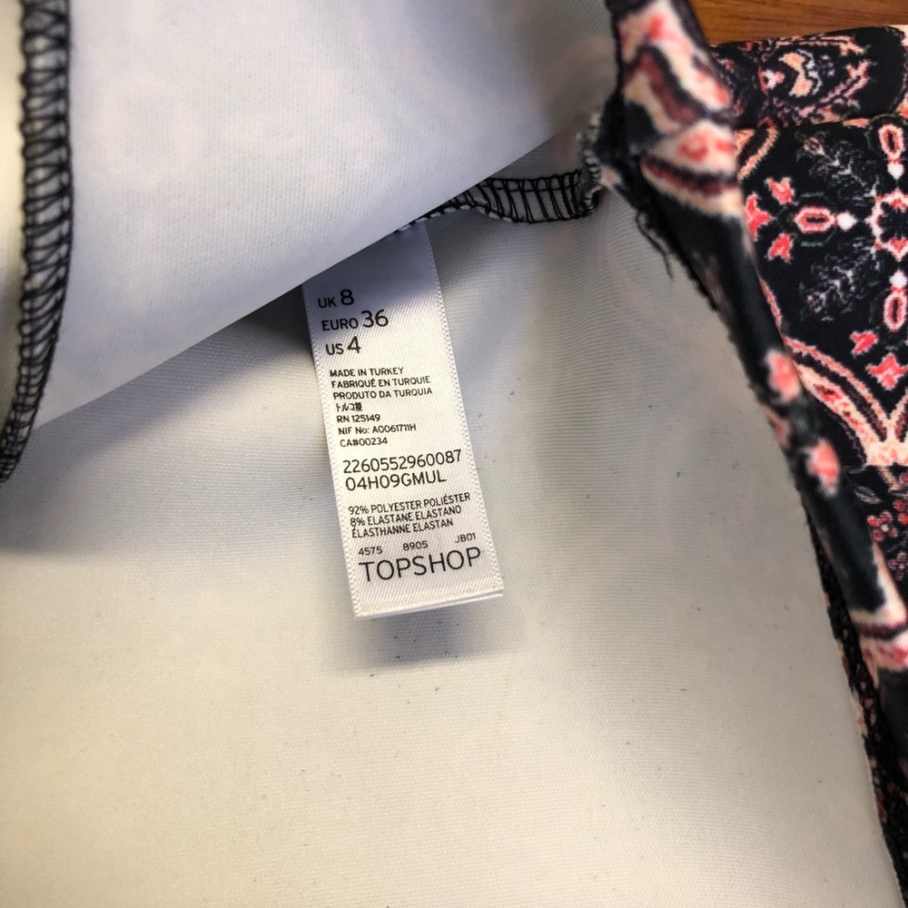TOPSHOP BODY FIT DRESS - Picture 3 of 3
